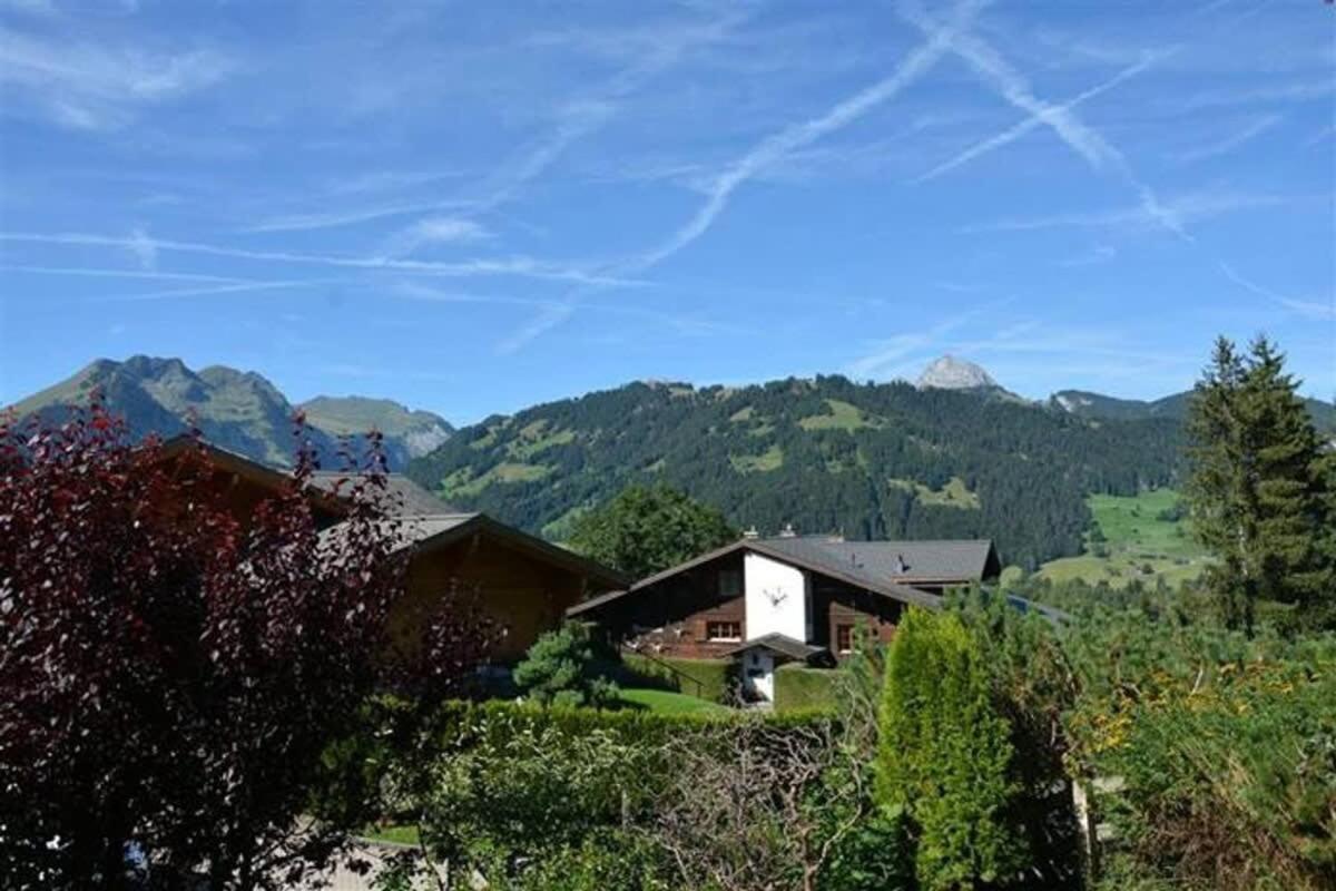 Gstaad Blue Sky Chalet Villa Exterior photo