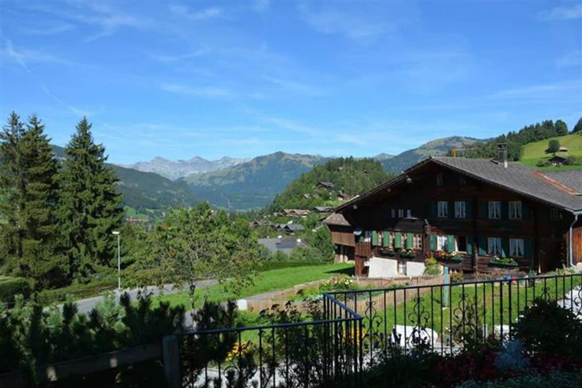 Gstaad Blue Sky Chalet Villa Exterior photo