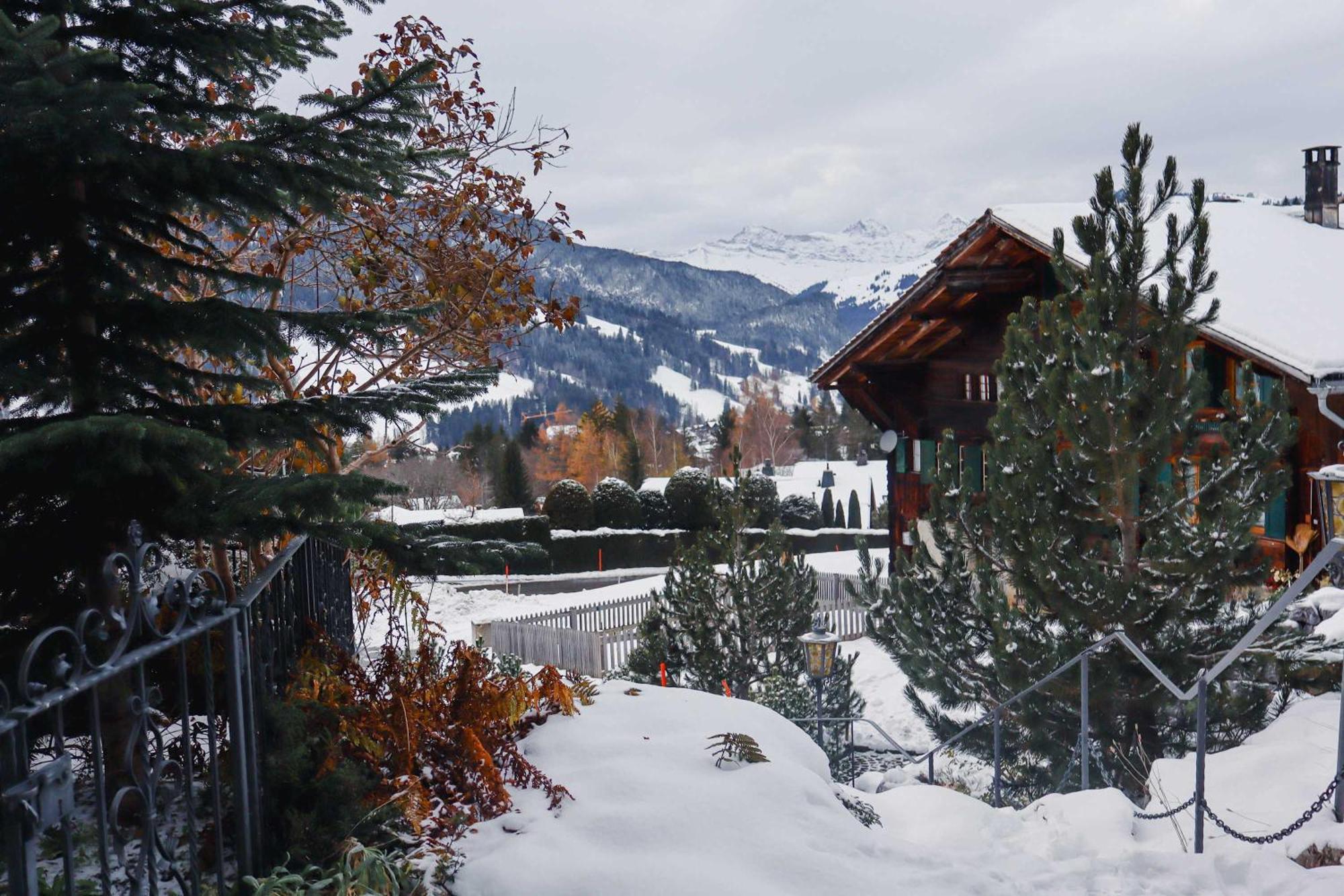 Gstaad Blue Sky Chalet Villa Exterior photo